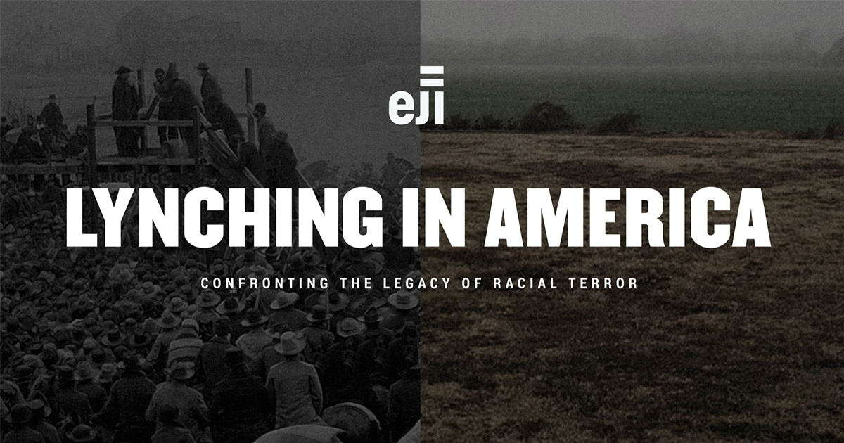 Lynching in America Confronting the Legacy of Racial Terror